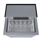 25 in. Commercial Glass Froster in Stainless Steel, ETL Listed, 5 cu. ft. (KM-GF25-SS)
